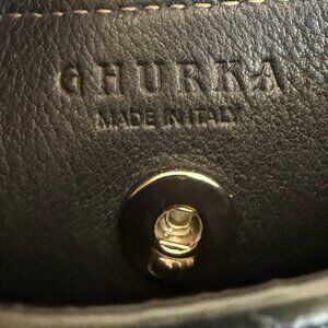 Ghurka Chandra Hobo Bag Black Leather Shoulder Bag